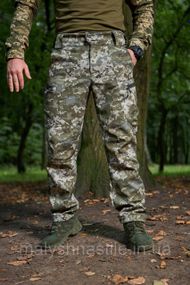Штани Soft Shell Military піксель ЗСУ