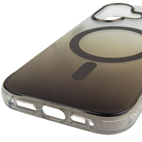 Чохол TPU+PC Phantom with Magnetic Fit для Apple iPhone 16 (6.1") Grey | Зображення 4