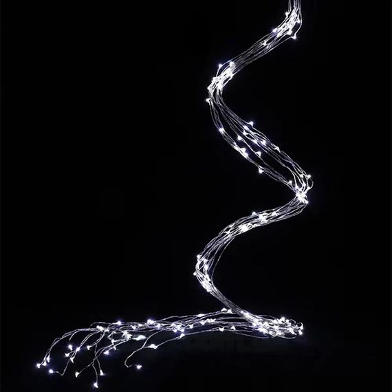 Гірлянда Кінський хвіст XPRO 200 LED, 2 метри, 8 режимів світіння, пульт дистанційного управління (23457605501_275) | Зображення 4