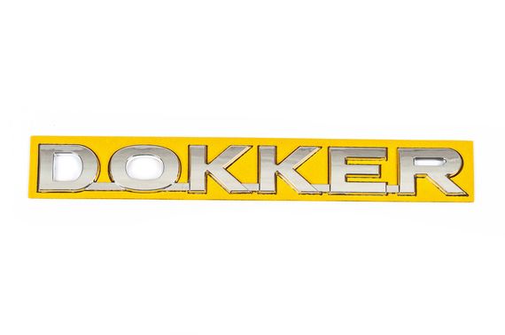 Напис Dokker для Dacia Dokker 2013-2024 рр