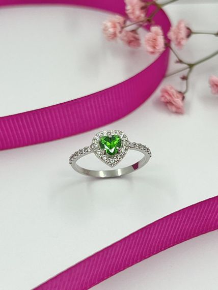Серебряное кольцо Сердце Artsriblo артА27к | Зображення 1