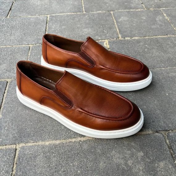 Турецькі чоловічі мокасини 43 розмір 28,2 см | Зображення 9