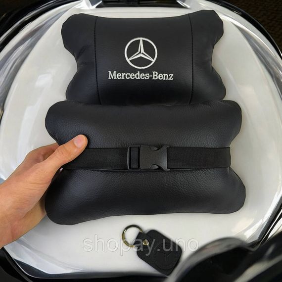 Подушка на підголівник в авто Mercedes-Benz Мерседес, Декоративна подушка підголівник NU-59 | Зображення 2