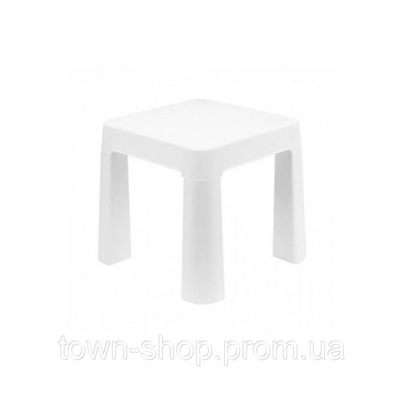 Детский табурет 0891TXK белый, до 75 кг 32 х 32 х 28 см