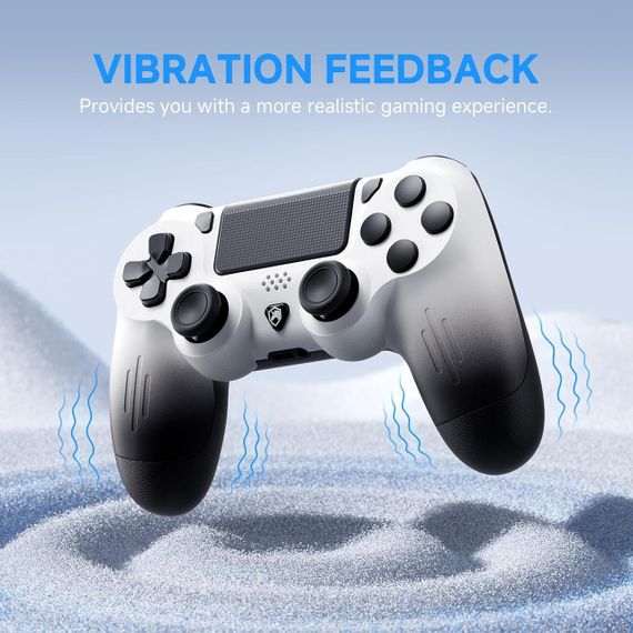 Контролер джойстик для PS4, для PS4/Pro/Slim/ПК, подвійна вібрація, гіроскоп, акумулятор 600 мА, ECHTPower | Зображення 4