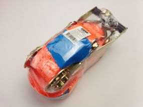Стяжка вантажу 10 м х 3т х 50 мм, СИЛА (285023) з ручкою