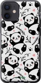 Чохол на iPhone 12 Mini Панди "4318t-2071-2448"