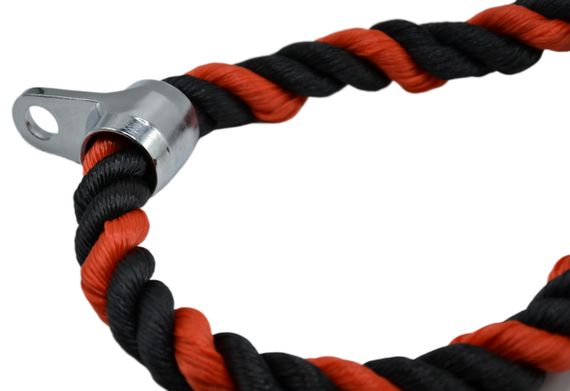Канат для трицепса з подвійним хватом Павер сістем PS-4041 Triceps Rope Black/Red | Зображення 6