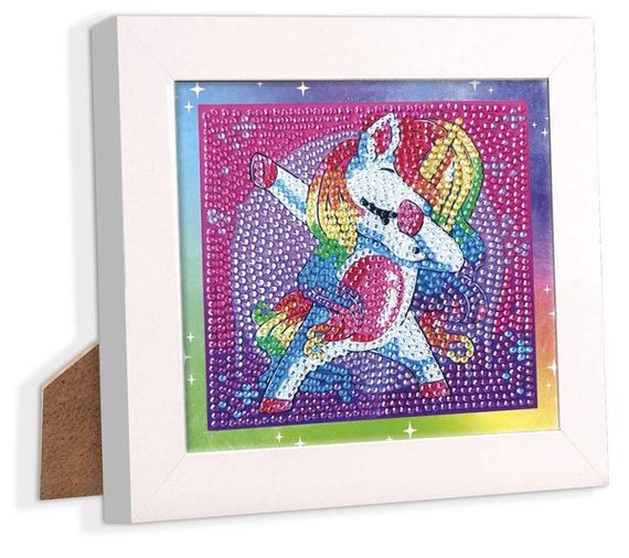 Набір для створення картини в рамці Craze Diamondz Єдиноріг зі стразами | Зображення 2