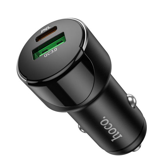 АЗП Hoco Z42 PD 20W + QC3.0 (1USB/3A) Чорний | Зображення 2