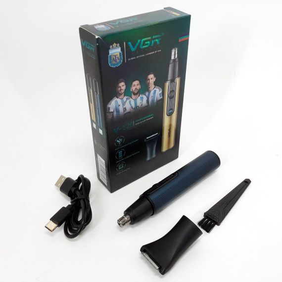 Тример для вух і носа в комплекті VGR 2 в 1 V-626, Тример для бороди і вух носа OV-45 | Зображення 4