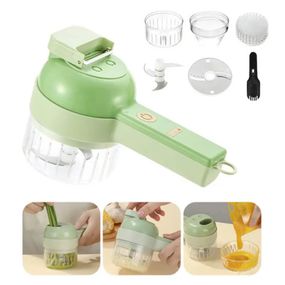 Електрична овочерізка 4в1 XPRO Food Chopper мини слайсер (43588-_151)