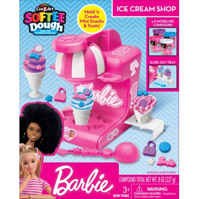Набор для творчества Cra-Z-Art Barbie Тісто для ліплення, Магазин морозива з формами, набір 8 од (34040CRA) | Зображення 6