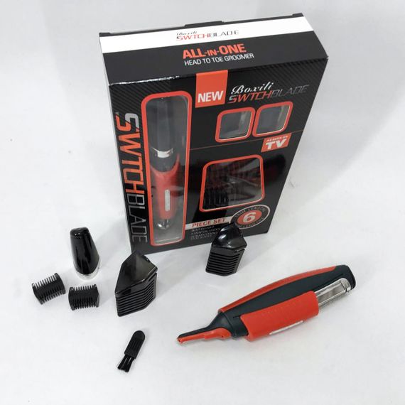 Тример Micro Touch Switchblade X-TRIM, бритва для носа та вух, Бюджетна машинка для стрижки бороди | Зображення 7