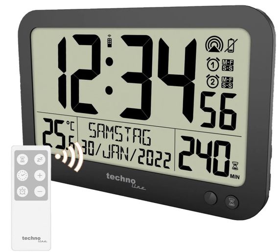 Годинник настінний Technoline WS8026 Black (WS8026) | Зображення 2