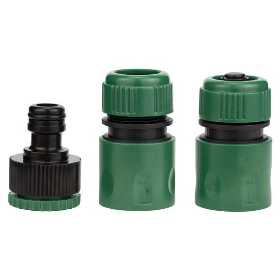 Набір для поливу Grad пістолет-розпилювач 2-х режимний 2 коннектора + адаптер (5012485) | Зображення 4