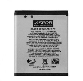 Акумулятор Aspor Lenovo A1010 A Plus,A1000,A2010,A2580,A2860 (BL-253) 2000mAh