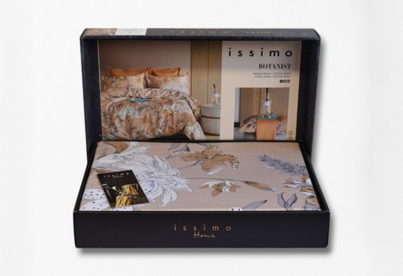 Комплект постельного белья Issimo Digital Satin 200х220 см Botanist | Зображення 4
