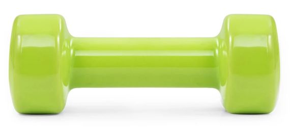 Гантель вінілова PowerPlay 4125 Achilles 3 кг. Зелена (1шт.) | Зображення 4