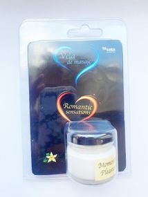 Свічка для масажу PLEASURE MOMENTS ваніль Sex Aura