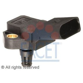 Датчик давления воздуха Audi A3/A4/A6 / VW Golf/Passat/Tiguan 1.8-2.0 T/TFSI 99-, Facet, 10.3112,