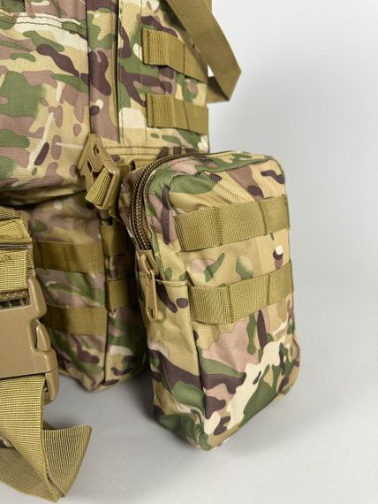Рейдовий модульний рюкзак Ultimatum RT-213 Мультикам 55 літрів,Штурмовий похідний тактичний рюкзак | Зображення 4