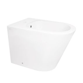 Биде напольное Qtap Stork/Swan 560х360х410 White QT15443378W