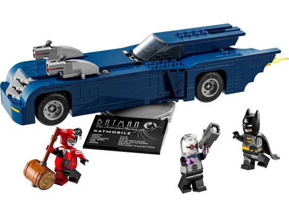 Конструктор LEGO Batman Бетмен на бетмобілі проти Харлі Квін і Містера Фріза 76274 | Зображення 2