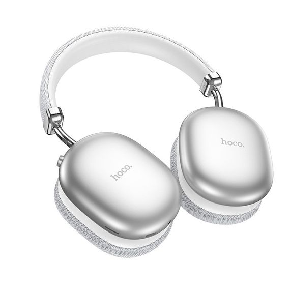 Накладні бездротові навушники Hoco W35 Max Joy Silver | Зображення 2