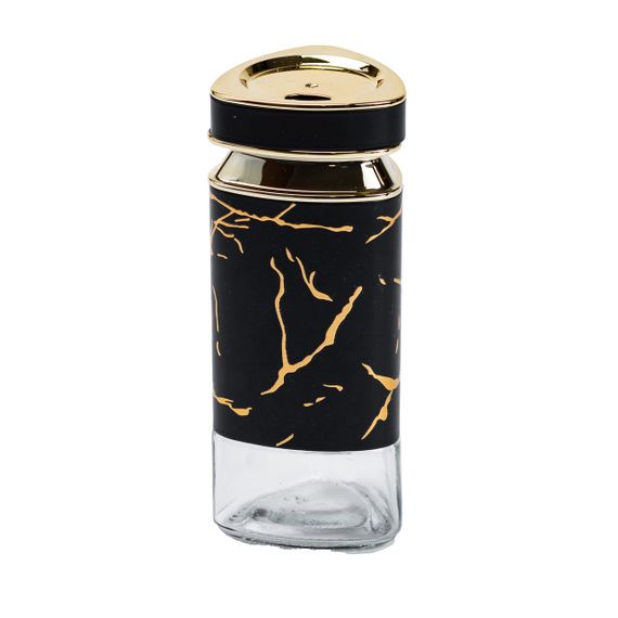 Емкость для специй стеклянная 120 мл черная HP1352 | Зображення 1