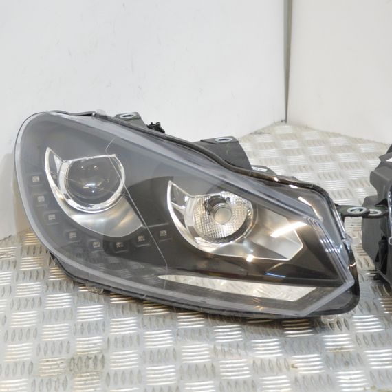 Фари ліва/права LED Volkswagen Golf VI 2008-2012 Фара комплект Фольксваген Гольф 6  DEPO 44111D3LX 44111D3RX | Зображення 1