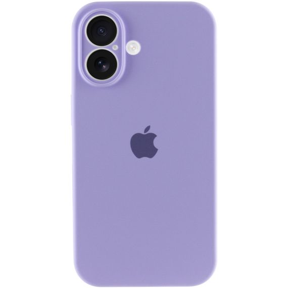 Чехол Silicone Case Full Camera Protective (AA) для Apple iPhone 16 (6.1") Сиреневый / Dasheen | Зображення 1