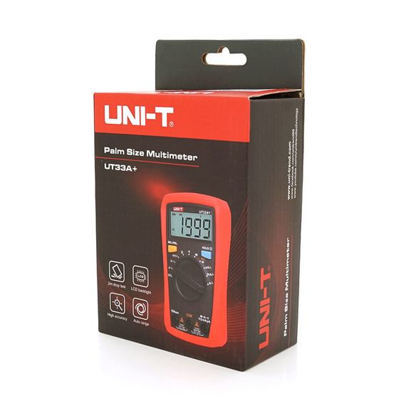 Мультиметр UNI-T UT33A+ Измерения: V, A, R | Зображення 1