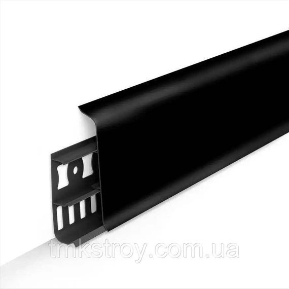 Плинтус ПВХ Система - Черный (R 685) 80мм