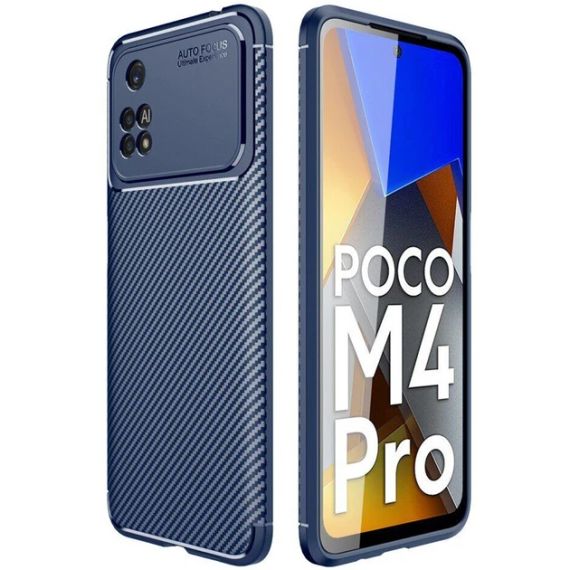 Протиударний чохол AutoFocus Xiaomi Poco M4 Pro 4G синій