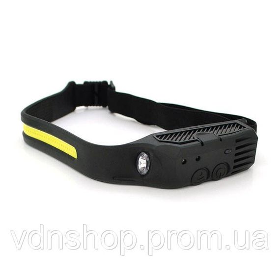 Фонарь для головы со светодиодами BL-W689/G28-LM+COB, Фонарь налобный для строителя SN-42 | Зображення 5