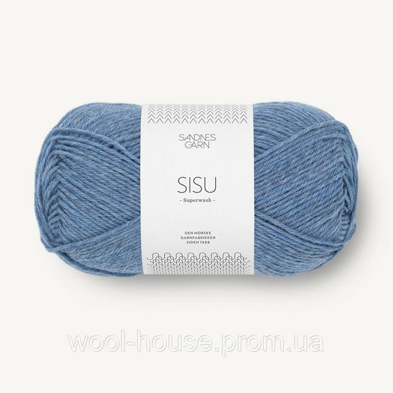 Шкарпеткова пряжа Sandnes Garn Sisu 50 г, 6324