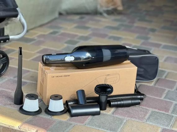 Автомобільний пилосос бездротовий акумуляторний Vacuum cleaner set AND-66-20 | Зображення 4