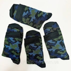 Комплект чоловічих високих камуфляжних Шкарпеток 4 пари 41-45 р Осінь-Весна
