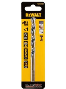 Свердло по металу DeWalt Black & Gold 9.5 мм (DT20529)