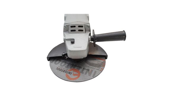 Угловая шлифмашина Intertool - 1650 Вт x 180 мм (DT-0218) | Зображення 3