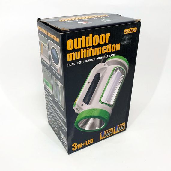 Портативна лампа для кемпінгу 6088-LED+COB, Кемпінговий переносний акумуляторний ліхтар WG-97 | Зображення 5