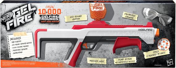 Бластер NERF Gelfire Raid Blaster Дробовик Нерф Про Гельфайр Рейд кульки орбізи Оригінал Hasbro | Зображення 3
