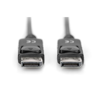 Кабель мультимедийный DisplayPort to DisplayPort 3.0m UHD 4K M/M Black Digitus (AK-340100-030-S) | Зображення 1