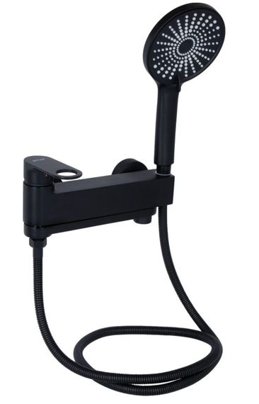 Змішувач для ванни Qtap Jay QTJAY260BLM45548 Black Matt | Зображення 1