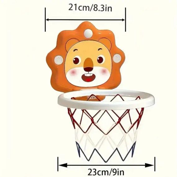 Дитячий підвісний міні-баскетбольний набір 24х12см | Зображення 4