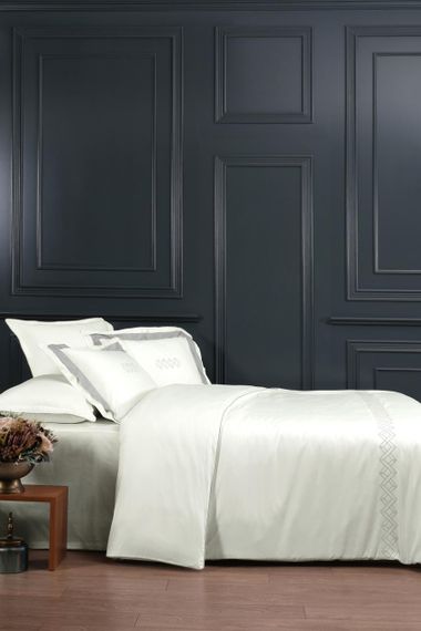 Постільна білизна La Romano Silk Satin 200×220 см Merisa Ash | Зображення 1