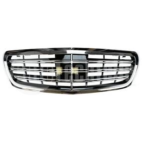 Решетка радиатора Mercedes Benz W222 13-16 (хром/чёрн.) S65 AMG, AutoTechteile, 110 8899, 222 880 10 83