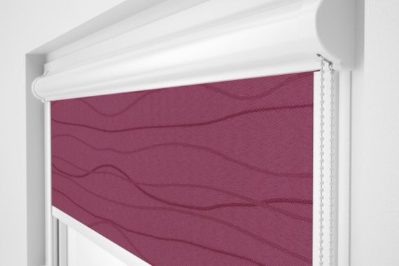 Рулонная штора Rolets Фала 2-2301-2000 200x170 см закрытого типа Фуксия | Зображення 1