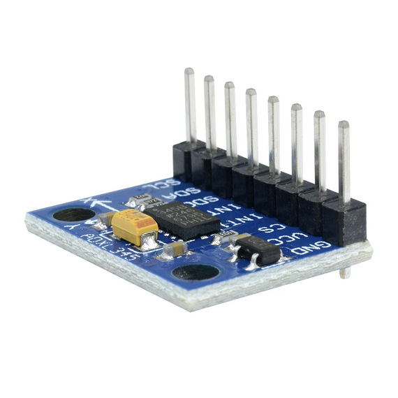 Триосний датчик прискорення гравітаційного нахилу GY-291 ADXL345 3 -5В | Зображення 1